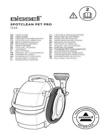 bissell pet stain eraser owners manual