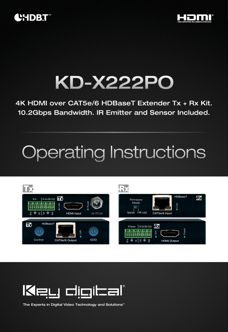 Key Digital KDX222PO Operation Manual Manualzz