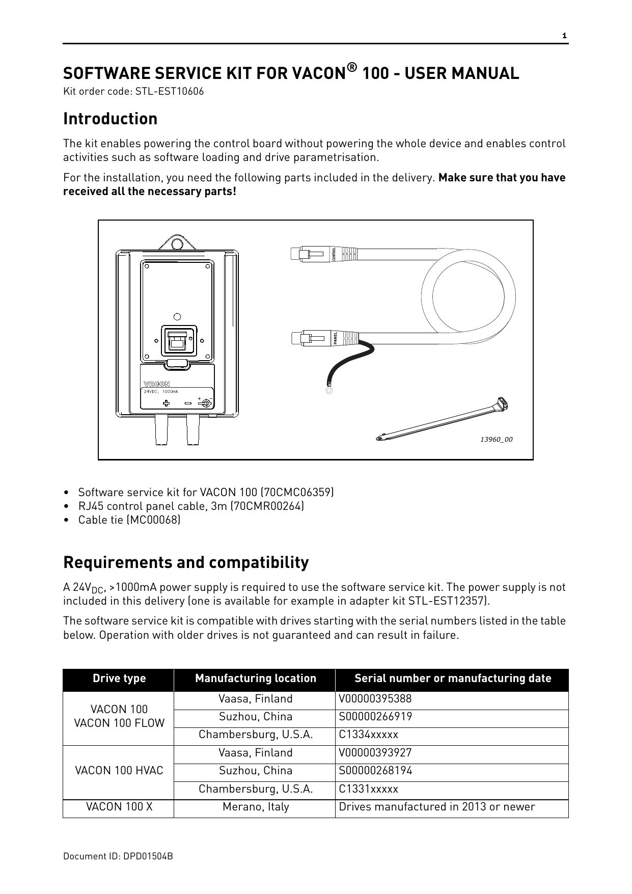 Danfoss VACON 100 X User Guide | Manualzz