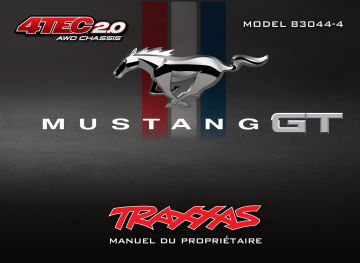 Traxxas Ford Mustang Manuel utilisateur | Manualzz