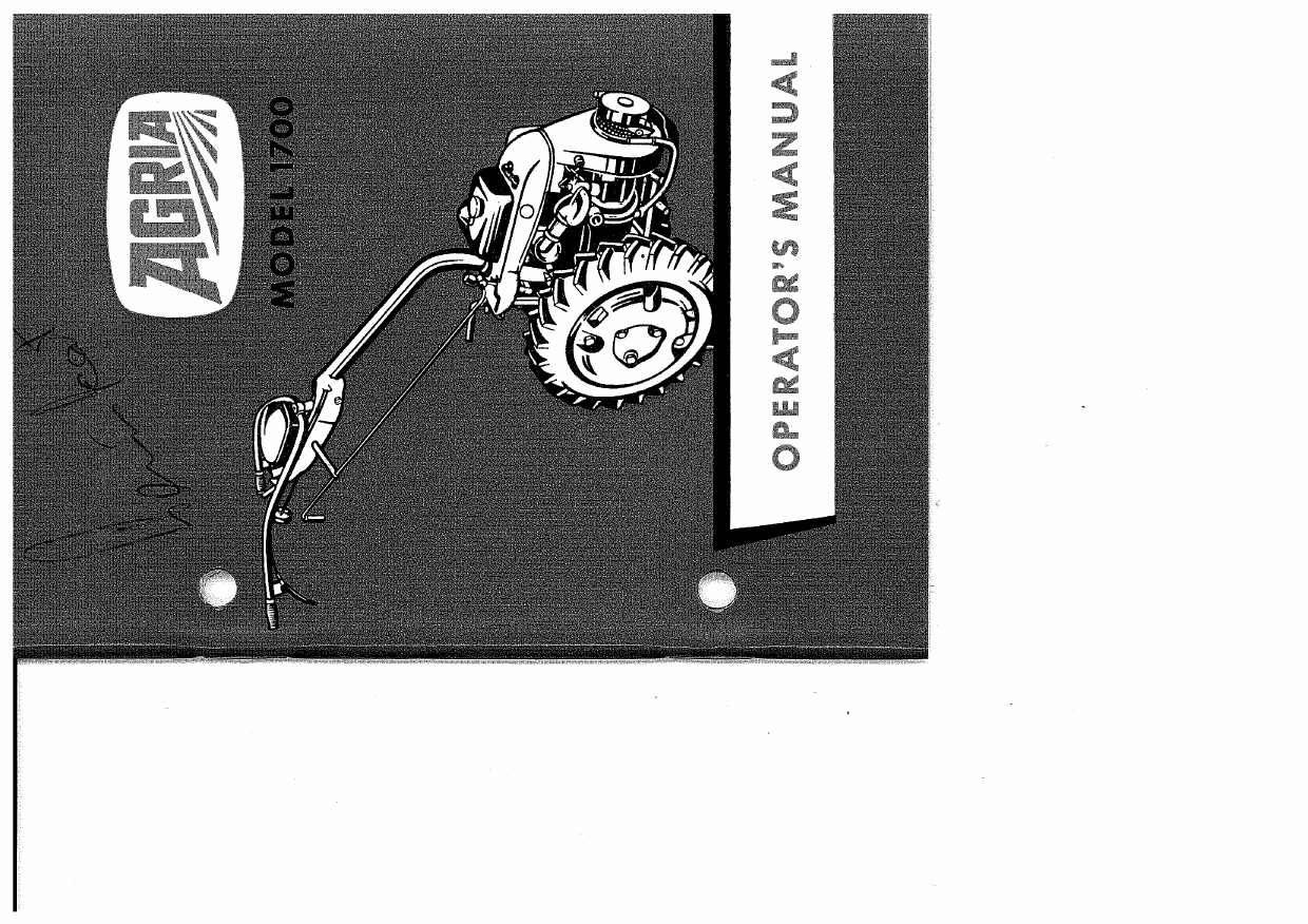 Agria 1700 Two Wheel Tractor Motor Hirth 81 M 1 Owner Manual Manualzz