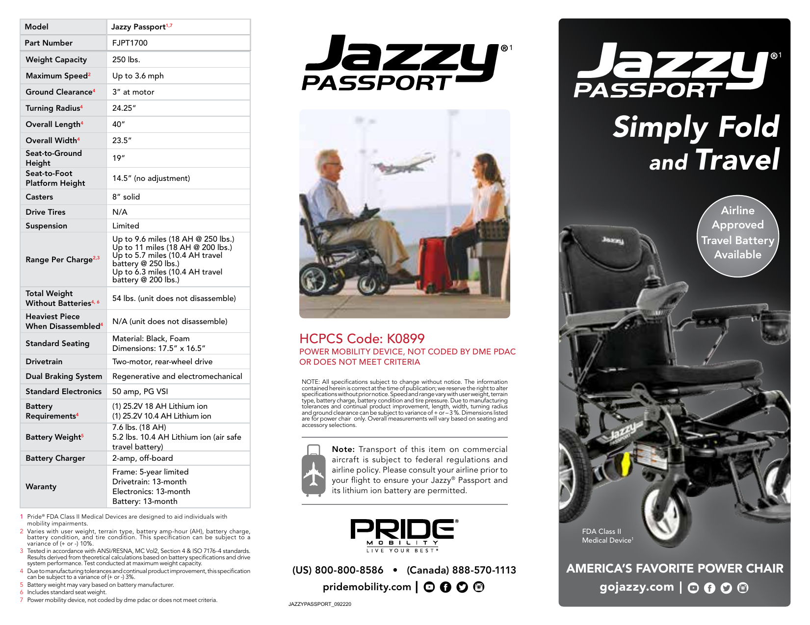 Pride Mobility Jazzy Passport Owners Manual Manualzz