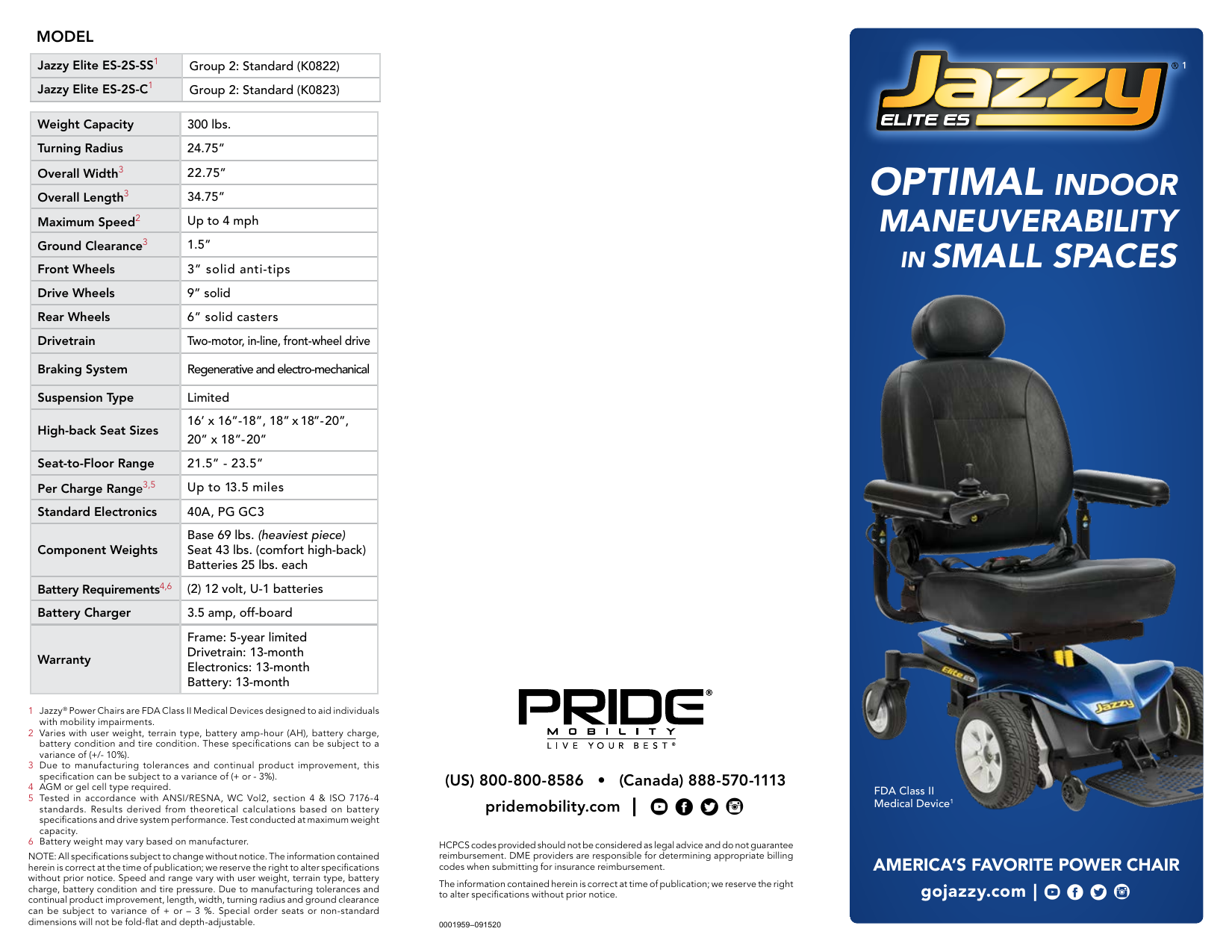 Pride Mobility Jazzy Elite ES Owner's manual Manualzz