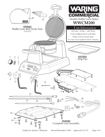 waring waffle cone maker