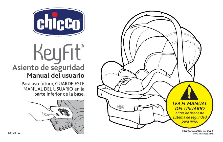 Chicco KeyFit® Car Seat Manual de usuario Manualzz