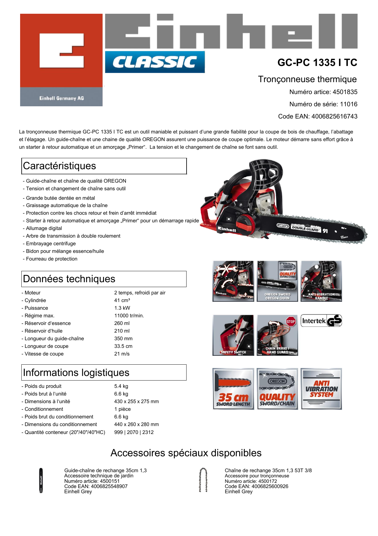EINHELL GCPC 1335 I TC User manual Manualzz