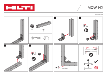 Hilti MQW-H2 User guide | Manualzz