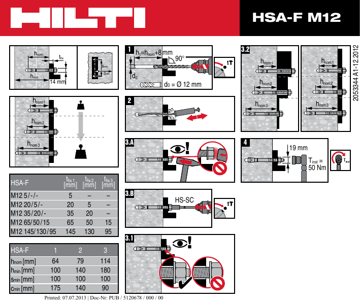 Hilti HSAF M12 User guide Manualzz