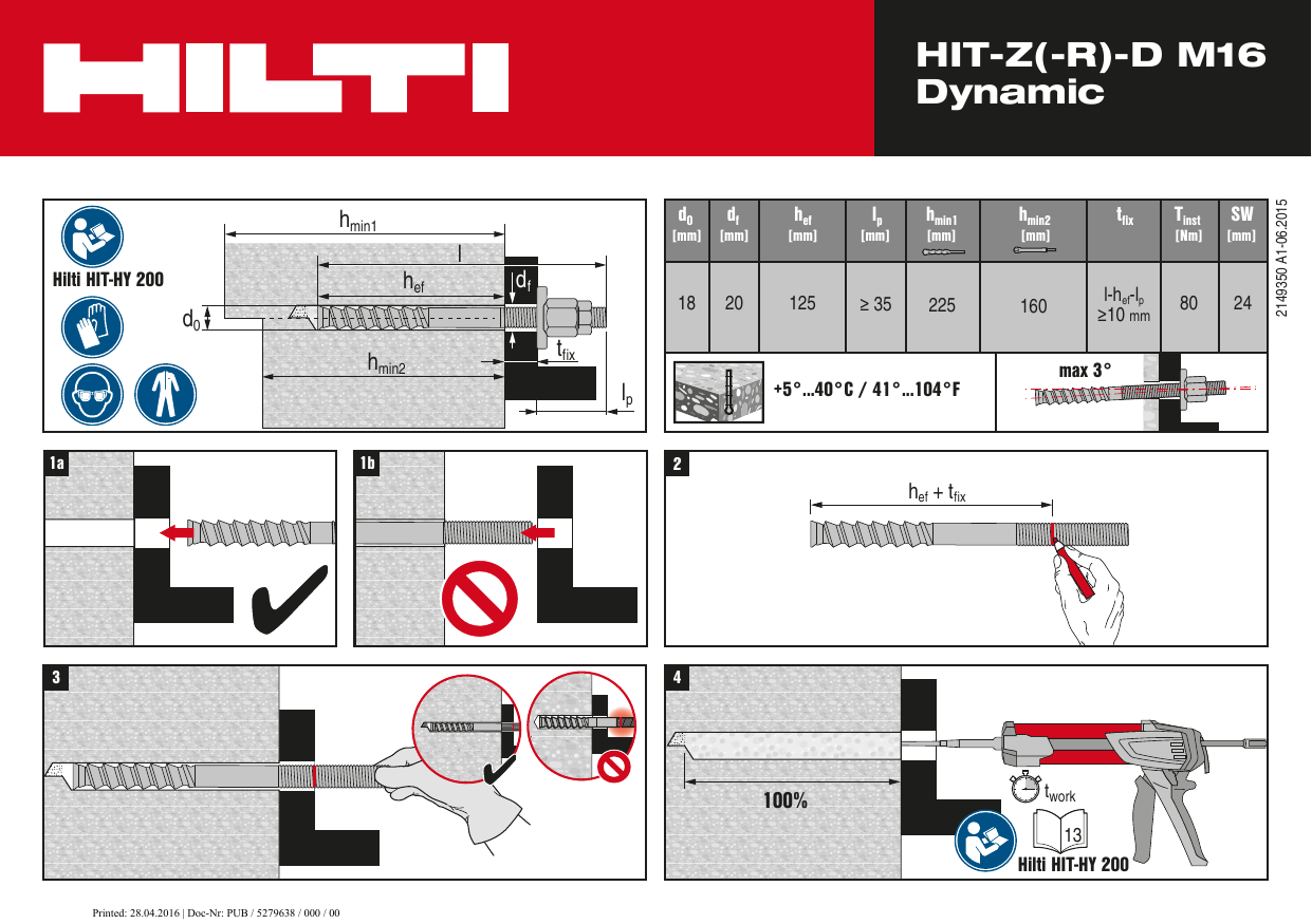 Hilti HITZ User guide Manualzz