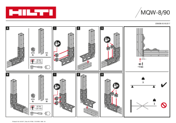 Hilti MQW-8/90 Instruction for use | Manualzz