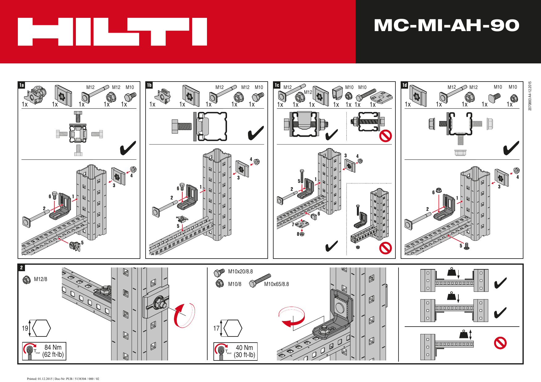 Hilti MC-MI-AH-90 User guide | Manualzz