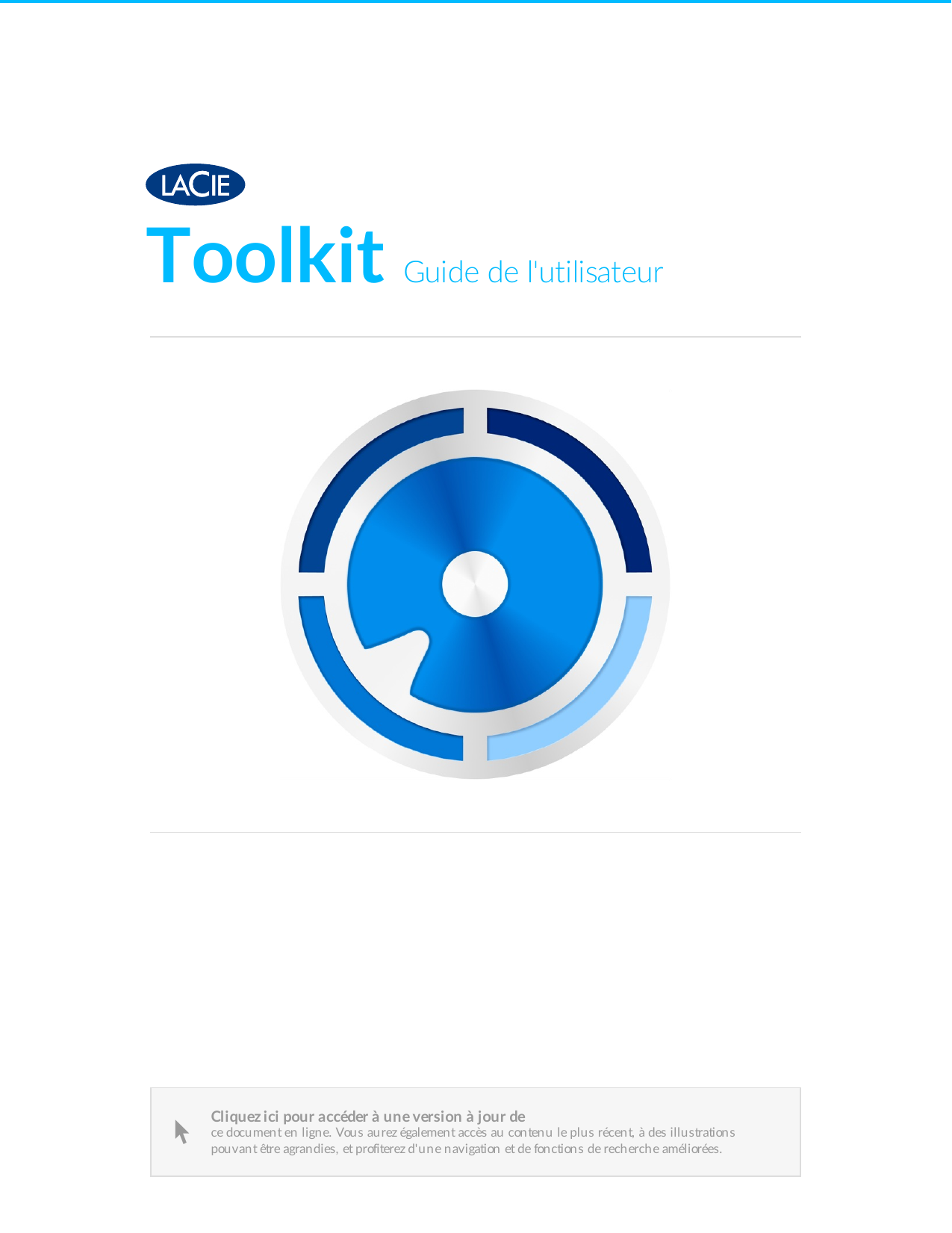 LaCie Toolkit Support Software/Applications Manuel utilisateur Manualzz
