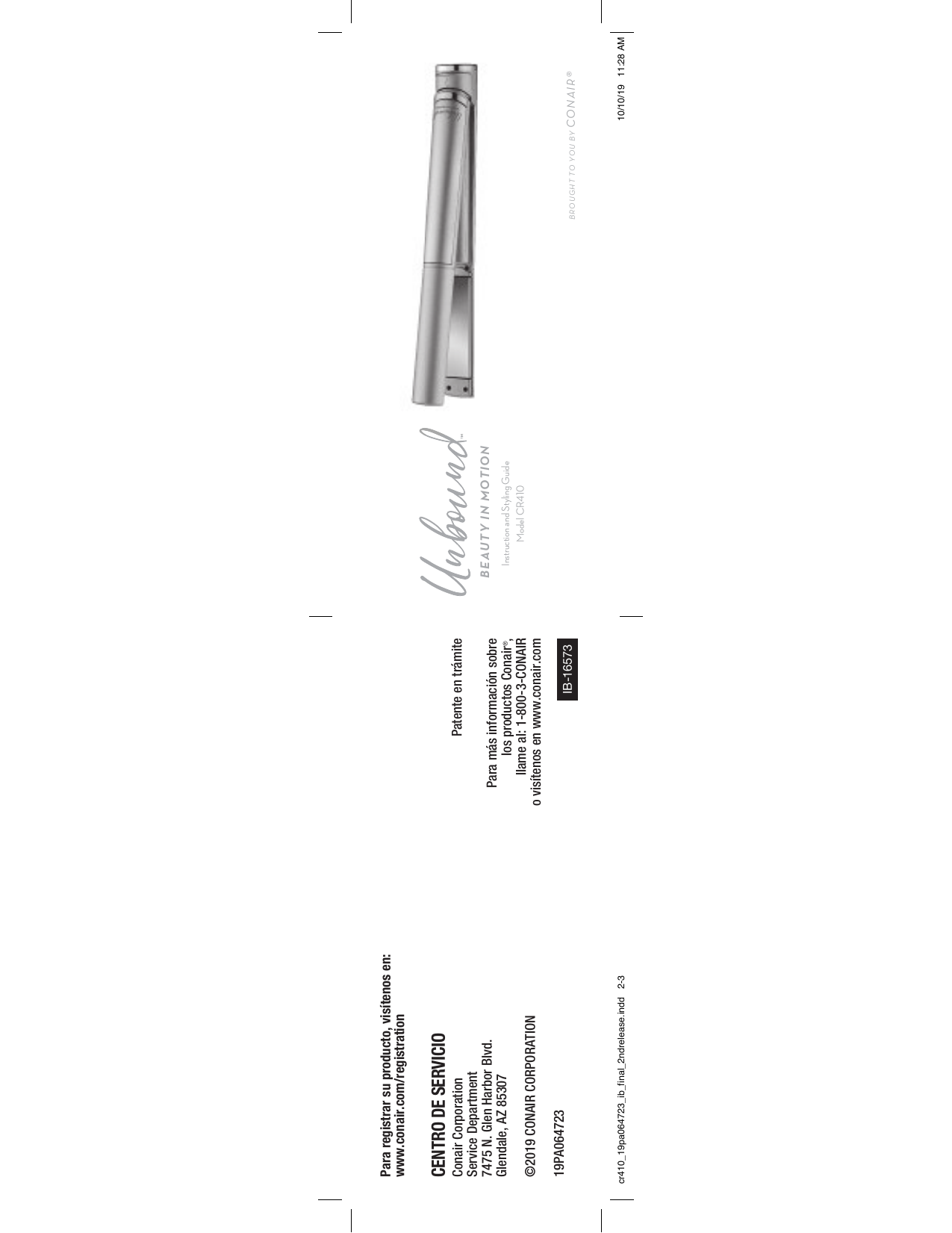 Conair CR410 User manual | Manualzz