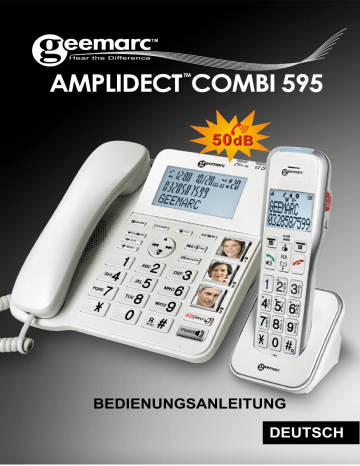 Geemarc AMPLIDECT COMBI 595 Benutzerhandbuch | Manualzz