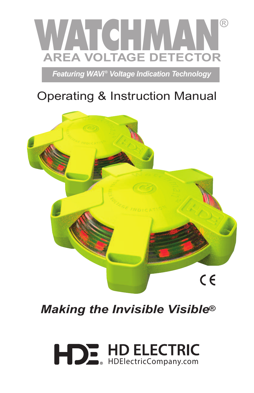 Greenlee 52088654_Watchman Work Area Voltage Detector IM.pdf Instruction Sheet Manualzz