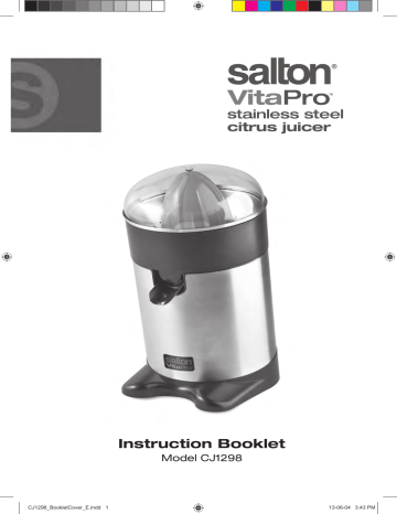 salton citrus juicer