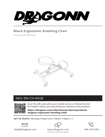 Dragonn ergonomic kneeling chair assembly instructions new arrivals