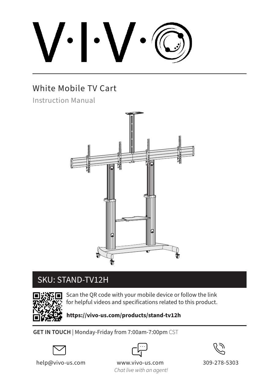 VIVO STANDTV12H TV Stand Assembly Instructions Manualzz