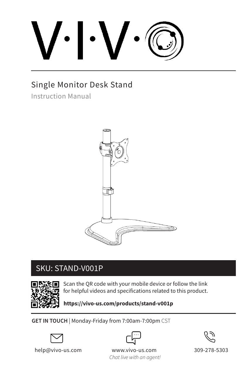 Vivo STAND-V001P User manual | Manualzz