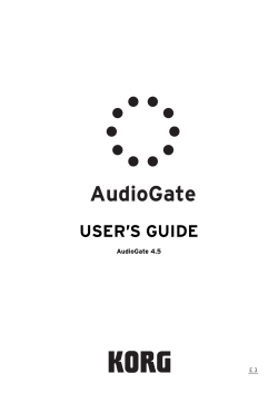 Korg Ds Dac 10r Owner S Manual User Guide User Manual