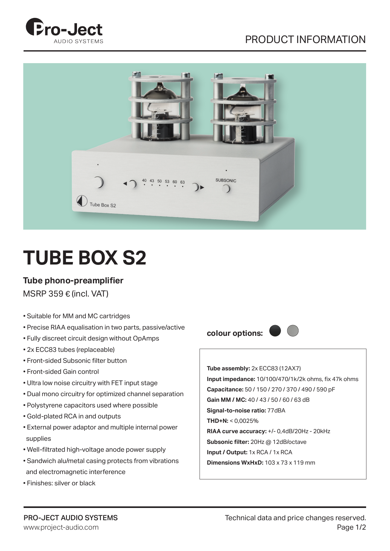 Tube Box S2
