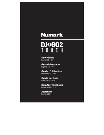 Numark DJ2GO2 Touch User Guide | Manualzz