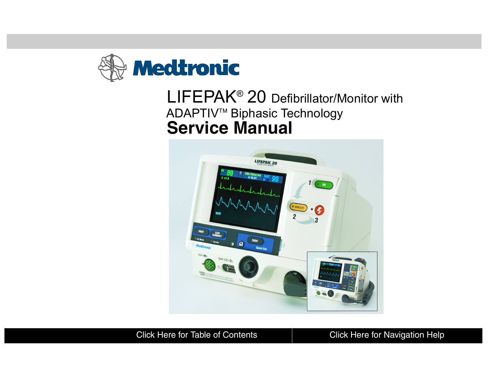 Medtronic LIFEPAK 20 Service Manual Manualzz