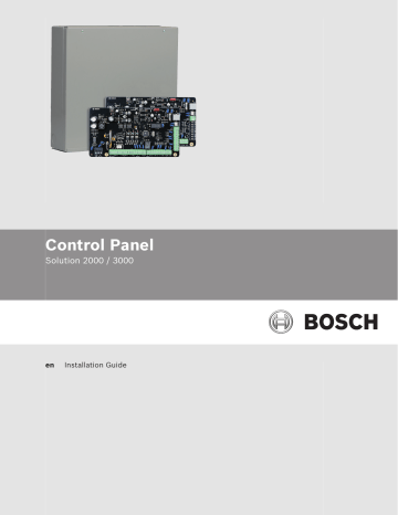 System Operations. Bosch Solution 2000, SOLUTION 3000 | Manualzz
