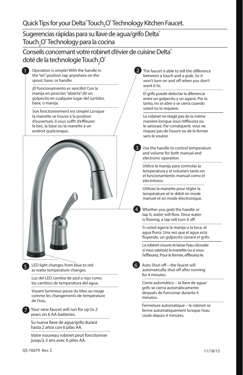 Delta Faucet 980TARDST Installation guide Manualzz