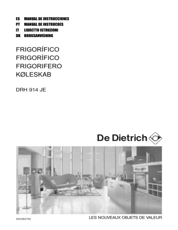 De Dietrich DRH915JE El manual del propietario | Manualzz