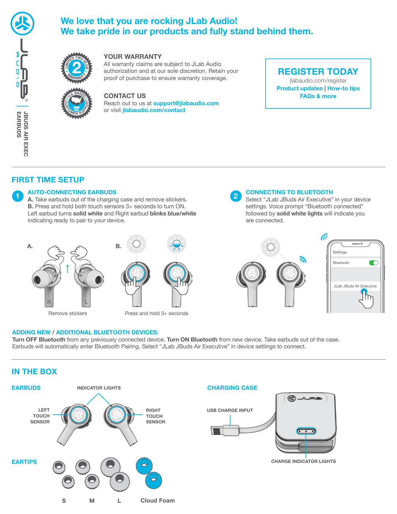 Jlab jbuds air executive right earbud not charging new arrivals