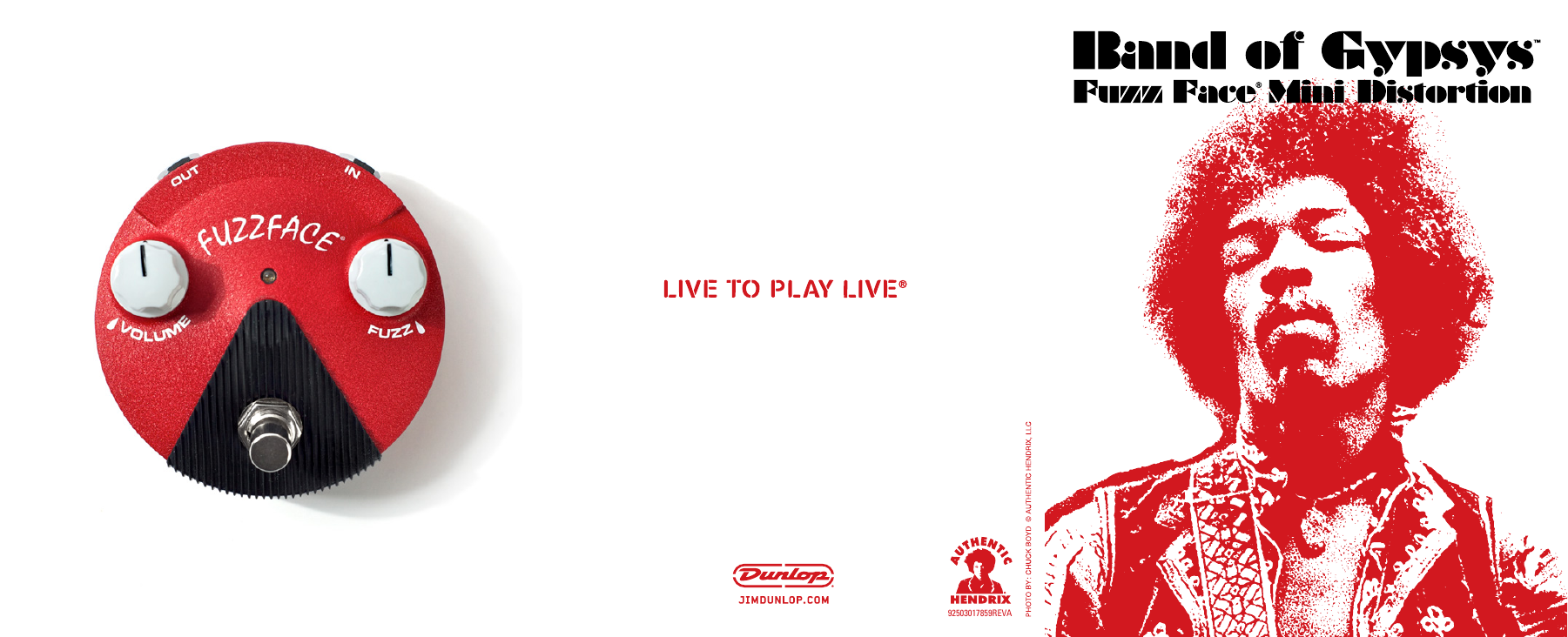 Dunlop FFM6 BAND OF GYPSYS FUZZ FACE MINI DISTORTION Manual | Manualzz