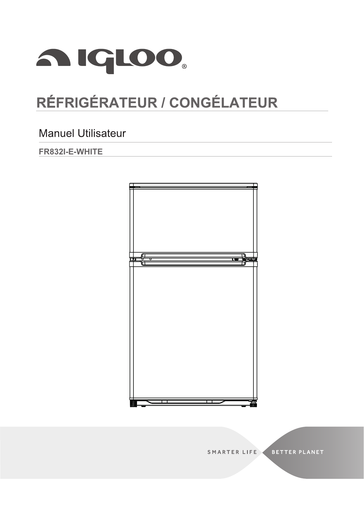 Igloo FR832I-E-WHITE User manual | Manualzz