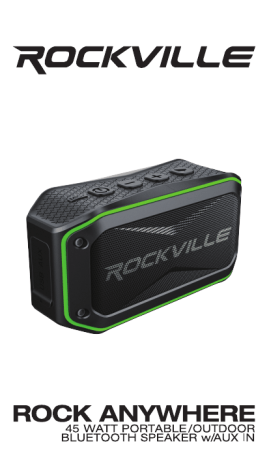 Rockville ROCK ANYWHERE Owner Manual | Manualzz