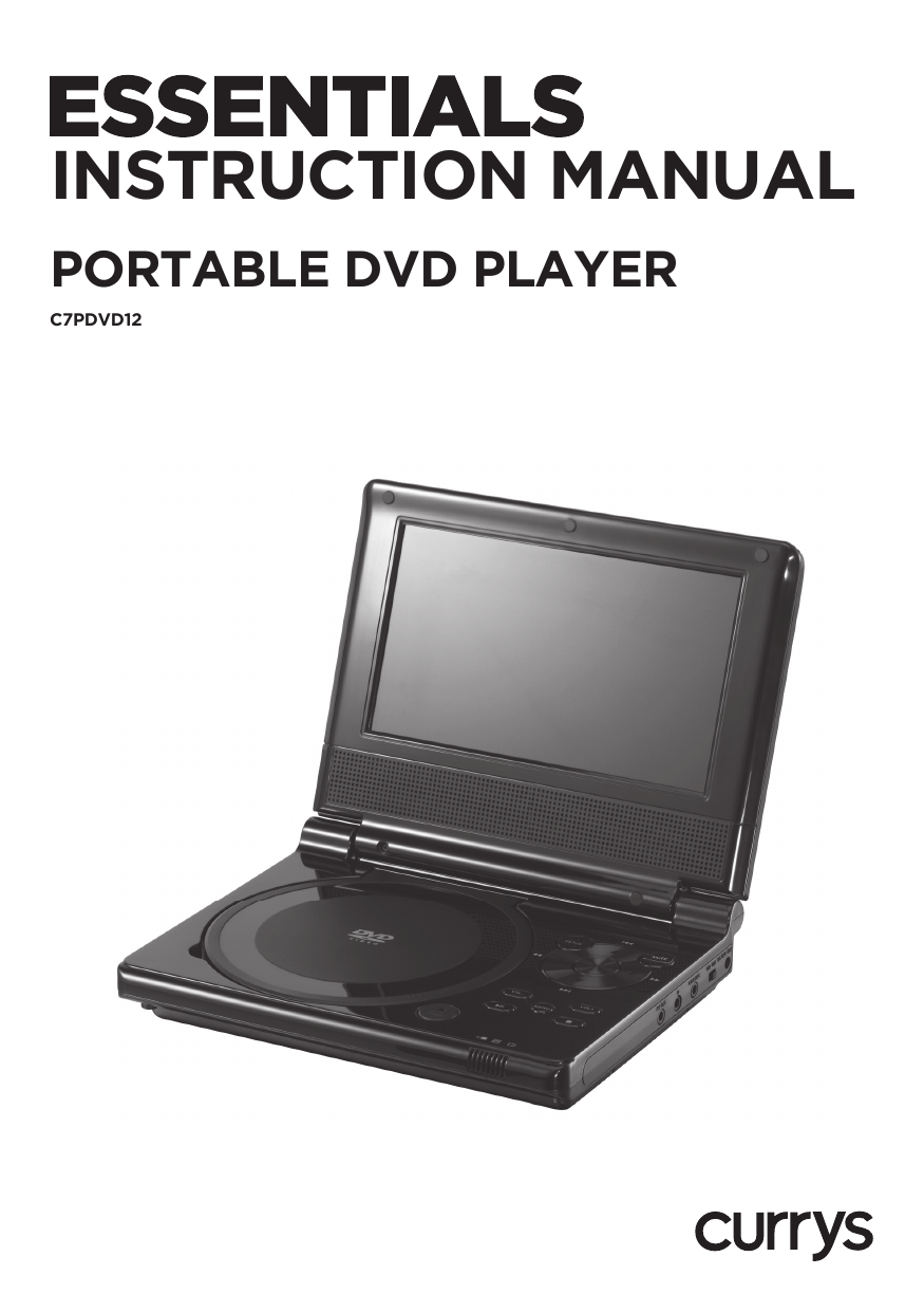 Currys Essentials C7PDVD12 User manual Manualzz