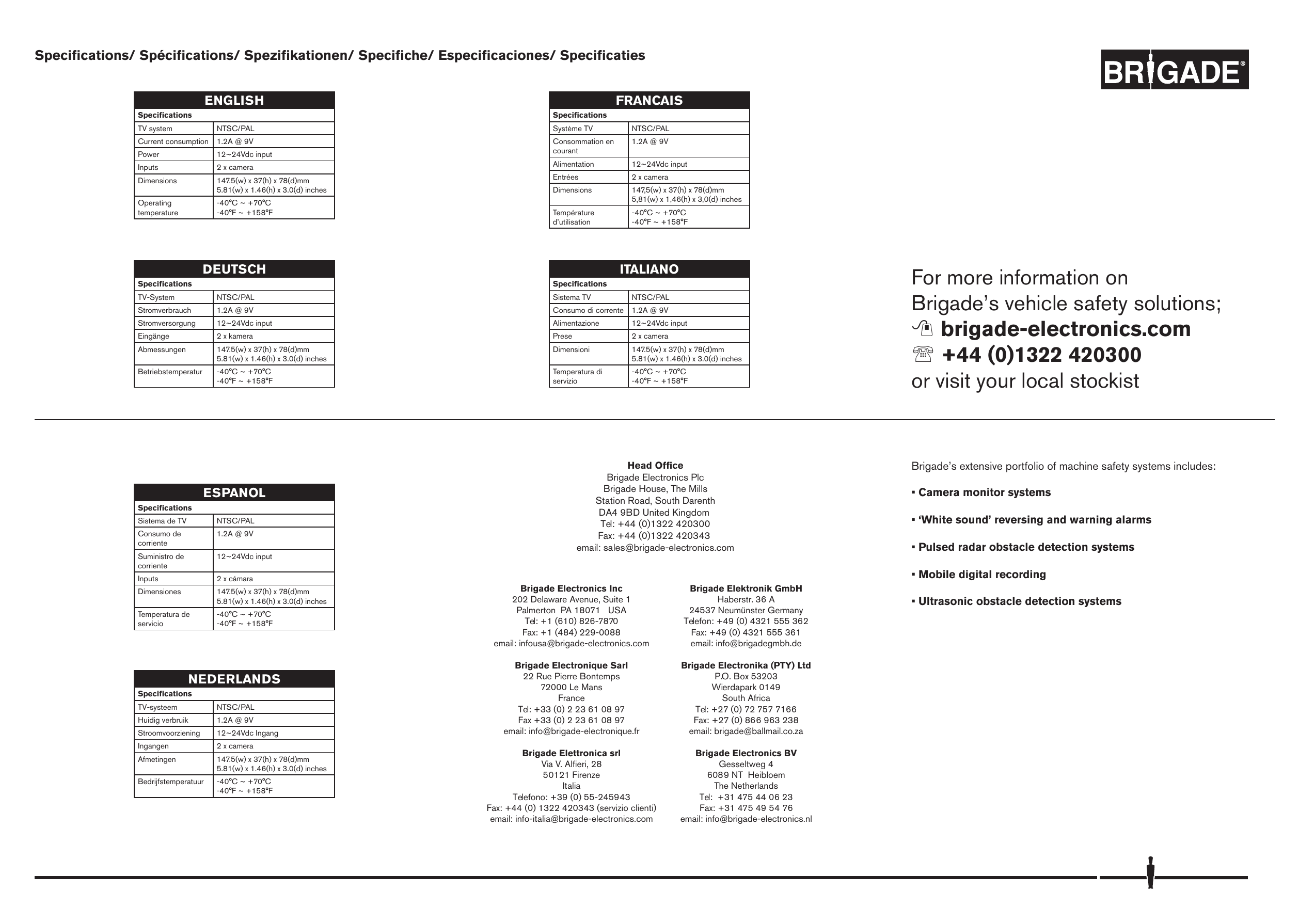 Brigade Ss 002 3044 Installation Guide Manualzz