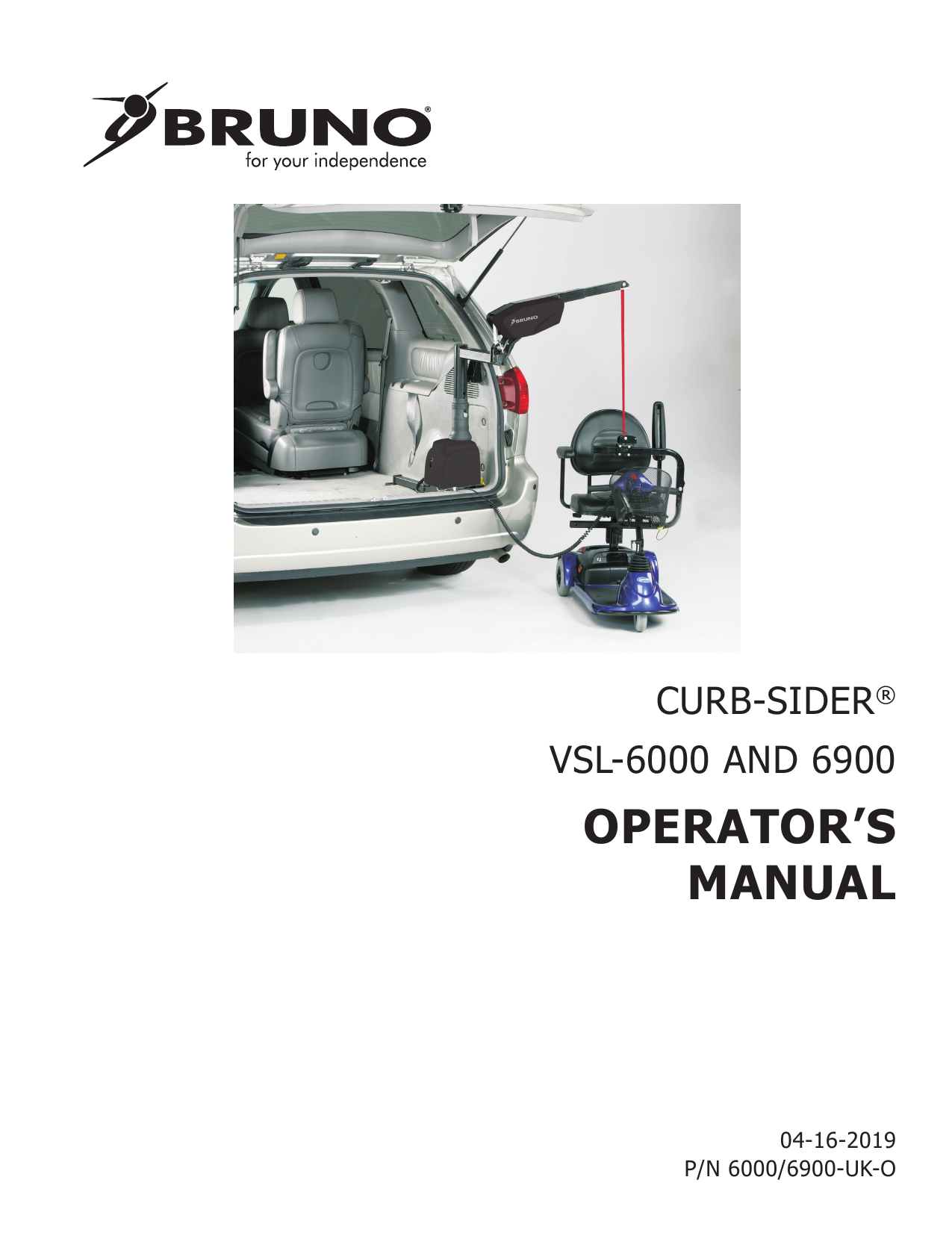 Bruno Vsl-6900 Manual