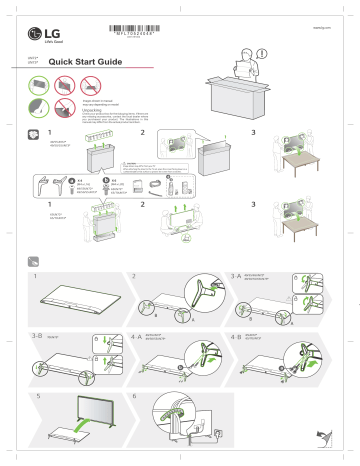 LG 70UN7300PTC Quick setup guide | Manualzz