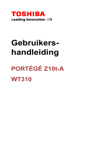 Toshiba WT310 - Portege Z10T-A de handleiding | Manualzz