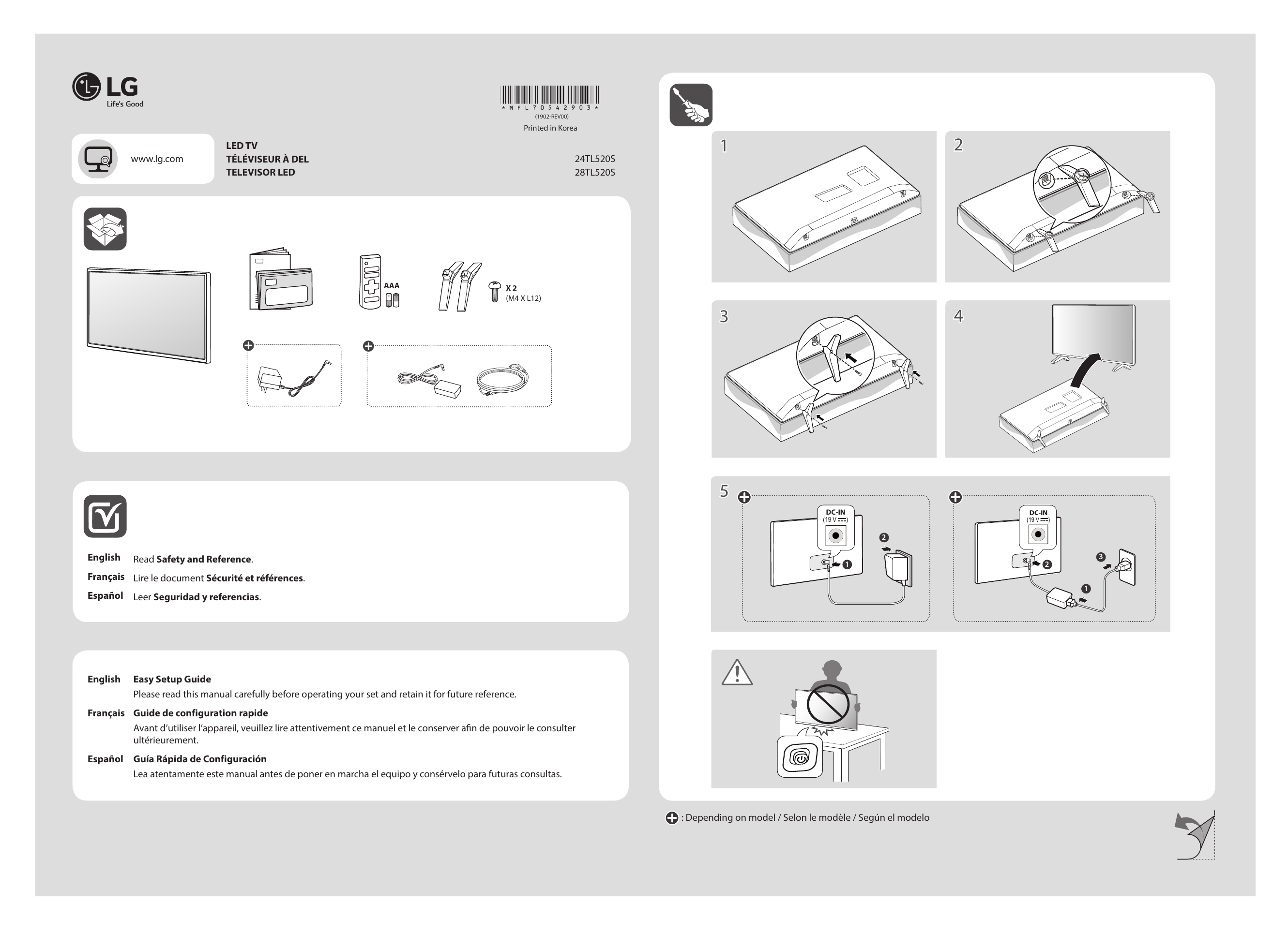 LG 24TL520S-PU Manual de usuario | Manualzz
