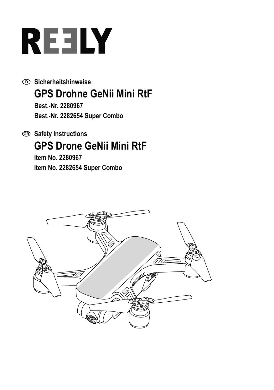 Reely 2282654 2280967 Operating Instrustions Manualzz