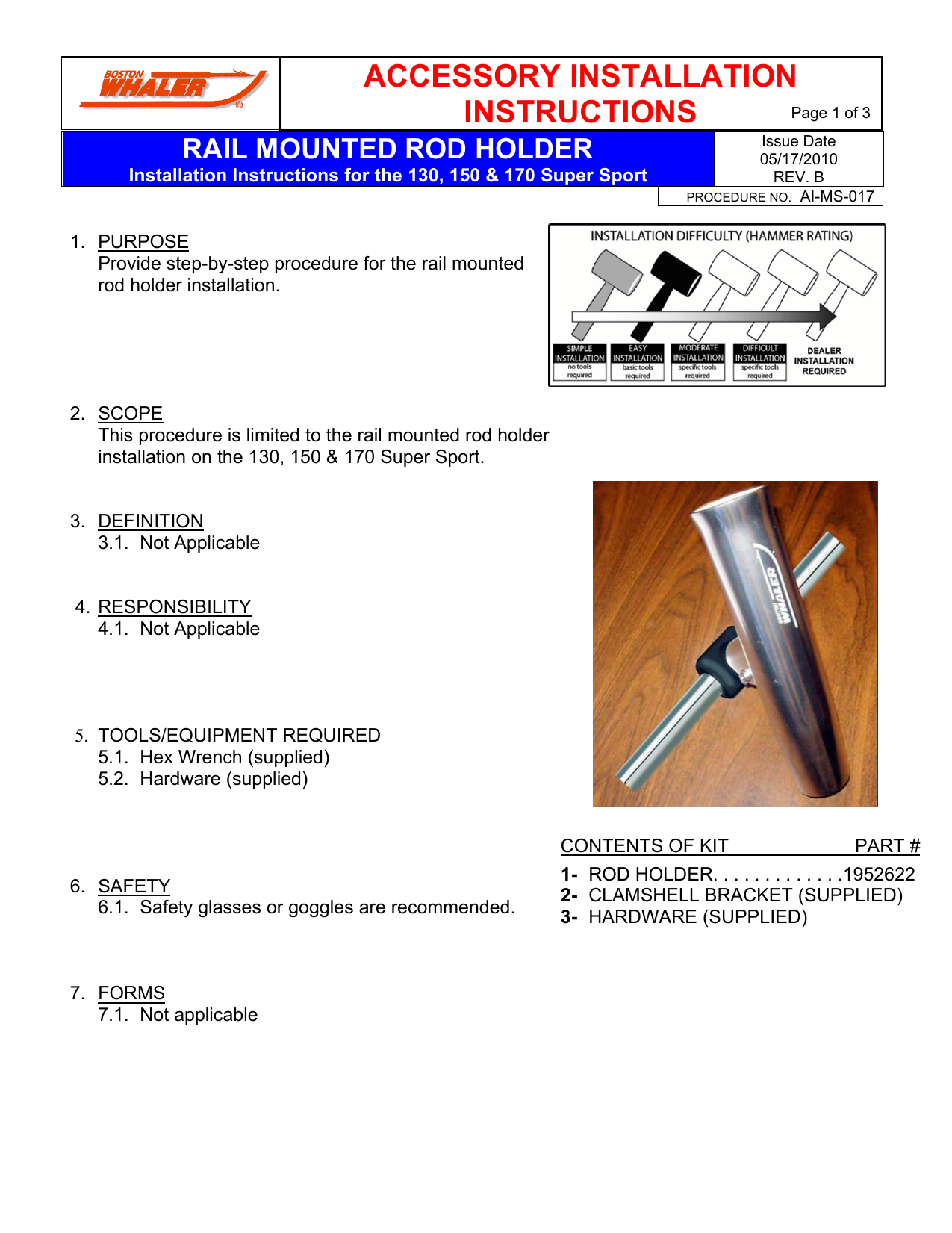 boston whaler fishing rod holders