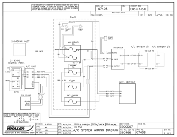 Boston Whaler 320 Outrage Cuddy Cabin - AC System 2008 Wiring Diagram ...