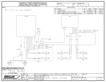 Boston Whaler 320 Outrage Cuddy Cabin - Stereo 2008 Wiring Diagram ...