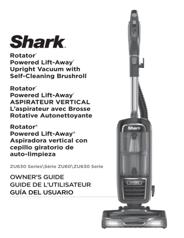 Shark Rotator Vacuum, ZU632 Owner's manual | Manualzz