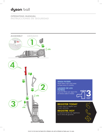 Dyson Ball Multi Floor 2 Review Owner Manual | Manualzz