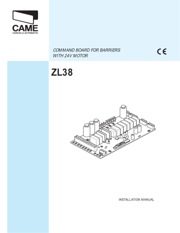 Control board zl38 схема подключения