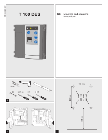 Novoferm T100 Des Control Panel User Guide Manualzz