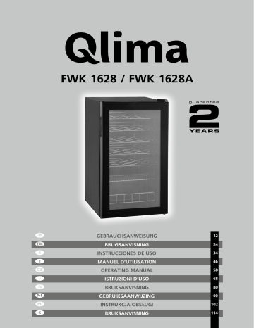 Qlima FWK 1628 Operating Manual | Manualzz