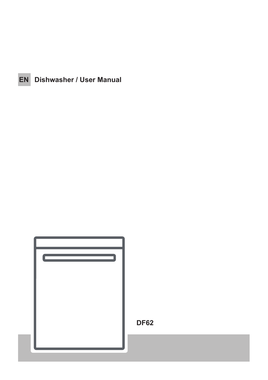 Nordmende integrated dishwasher store df62